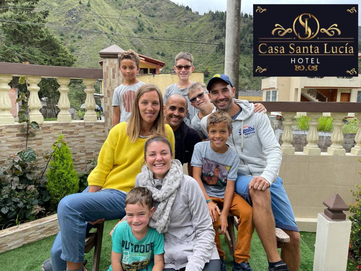 Hotel Casa Santa Lucia Baños Exterior foto